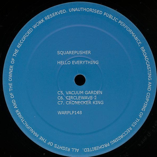 Squarepusher : Hello Everything (3x12", Album + CD, Mini + S/Edition)