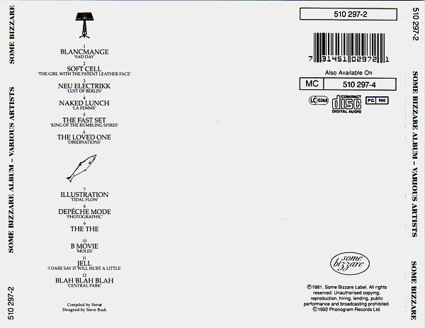 Various : Some Bizzare Album (CD, Comp, RE)