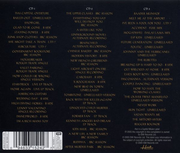 Luke Haines, Baader Meinhof and The Auteurs : Luke Haines Is Dead (3xCD, Album, Comp)