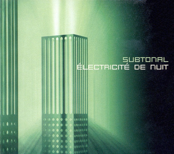Subtonal : Électricité De Nuit (CD, Album)