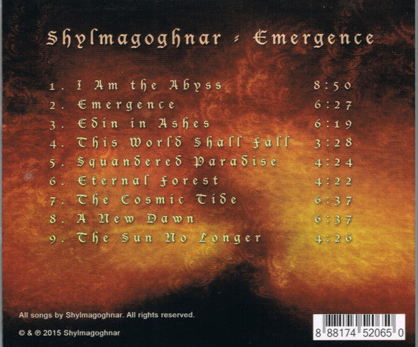 Shylmagoghnar : Emergence (CD, Album, Ltd, RP)