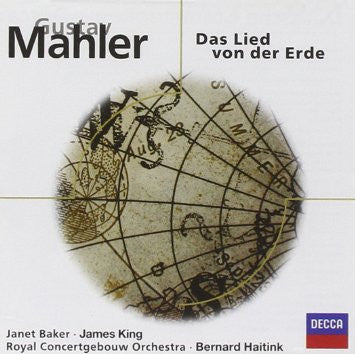 Gustav Mahler ; Janet Baker / James King (3), Concertgebouworkest, Bernard Haitink : Das Lied Von Der Erde (CD, RE)