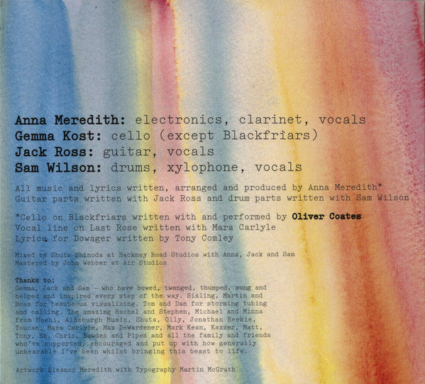 Anna Meredith : Varmints (CD, Album)