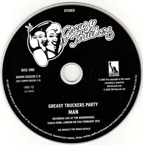 Various : Greasy Truckers Party (3xCD, Album, RE, RM, Rem)