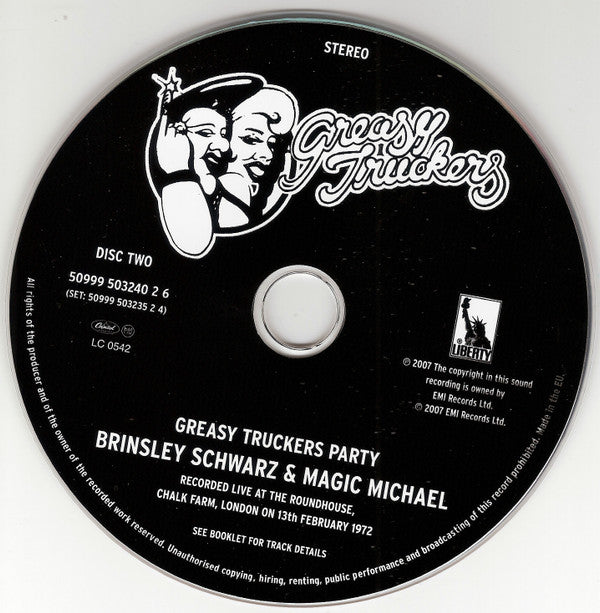 Various : Greasy Truckers Party (3xCD, Album, RE, RM, Rem)
