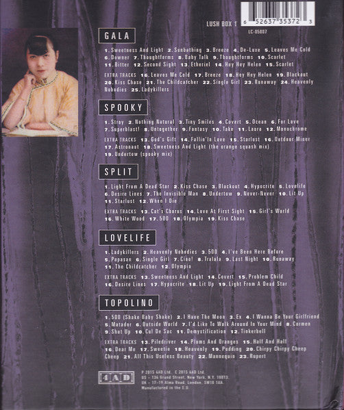 Lush : Chorus (CD, Comp, RE + CD, Album, RE + CD, Album, RE + CD,)