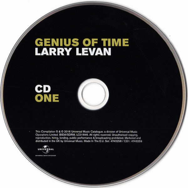 Larry Levan : Genius Of Time (2xCD, Comp)