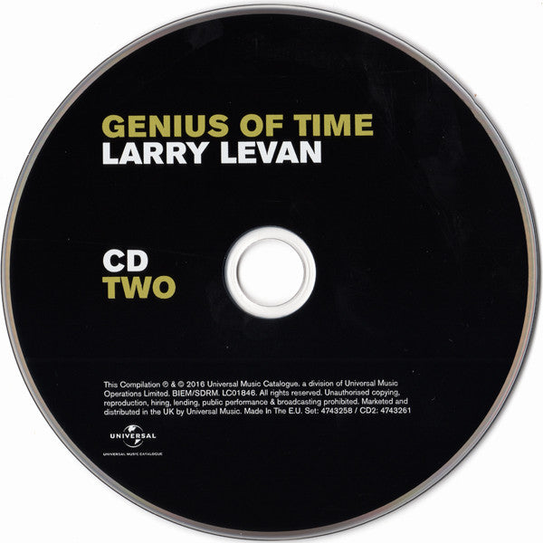 Larry Levan : Genius Of Time (2xCD, Comp)