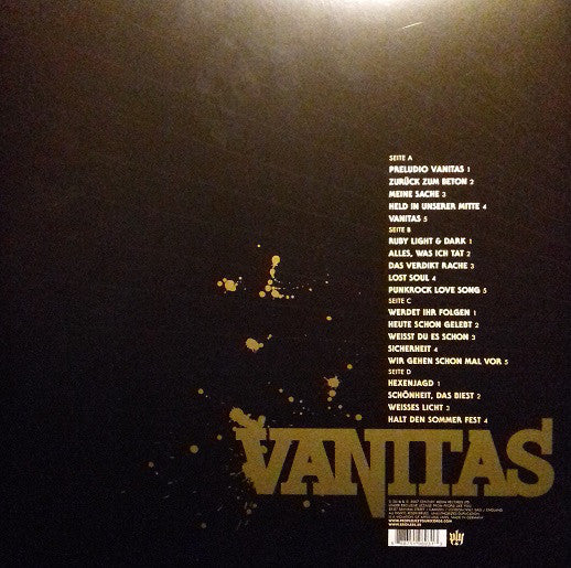 Broilers : Vanitas Recordings (2xLP, Album, RE, 180 + CD, Album, RE)