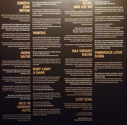 Broilers : Vanitas Recordings (2xLP, Album, RE, 180 + CD, Album, RE)