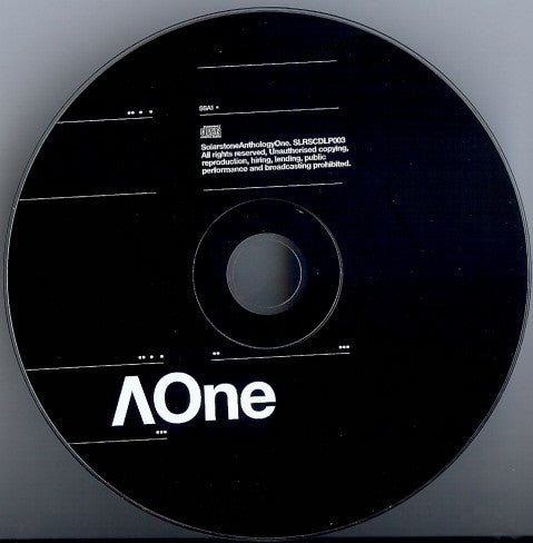 Solarstone : AnthologyOne (CD, Album + CD, Mixed)