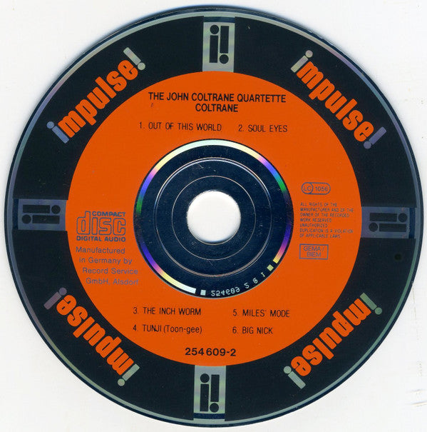 The John Coltrane Quartette* : Coltrane (CD, Album, RE, RM)