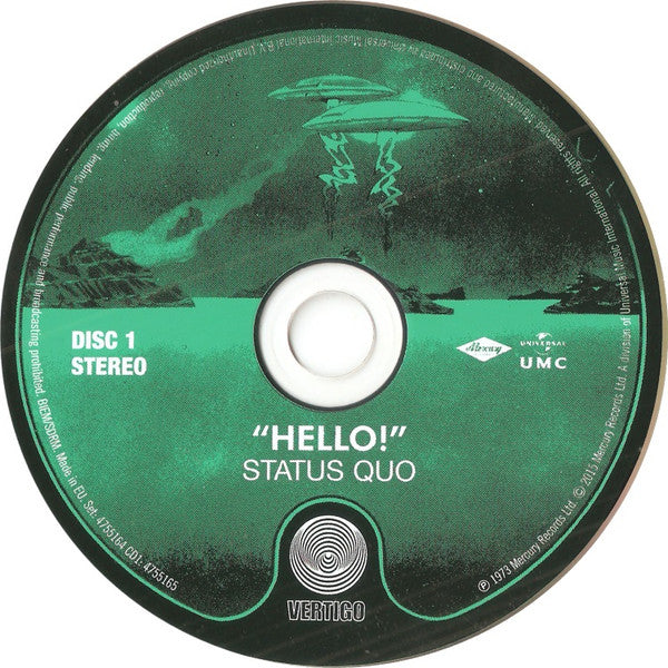 Status Quo : Hello! (CD, RE + CD + Dlx, Dig)
