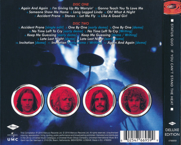 Status Quo : If You Can&#39;t Stand The Heat (2xCD, Dlx, RE, Dig)