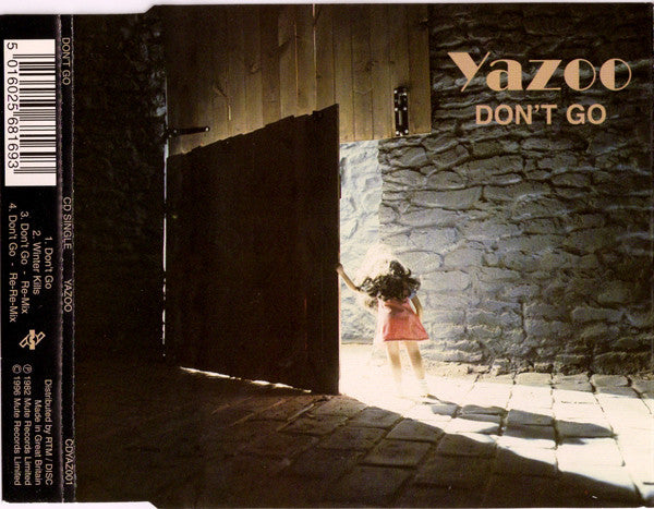 Yazoo : Don&#39;t Go (CD, Single, RE)