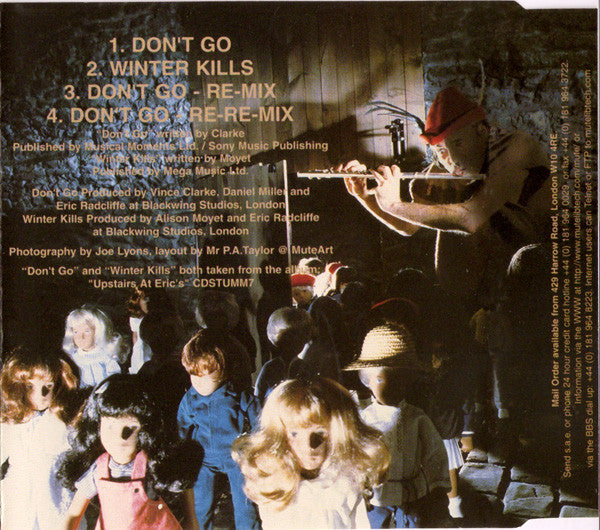 Yazoo : Don&#39;t Go (CD, Single, RE)