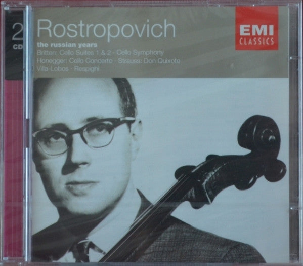 Mstislav Rostropovich : The Russian Years (4) (2xCD, Album, Mono)