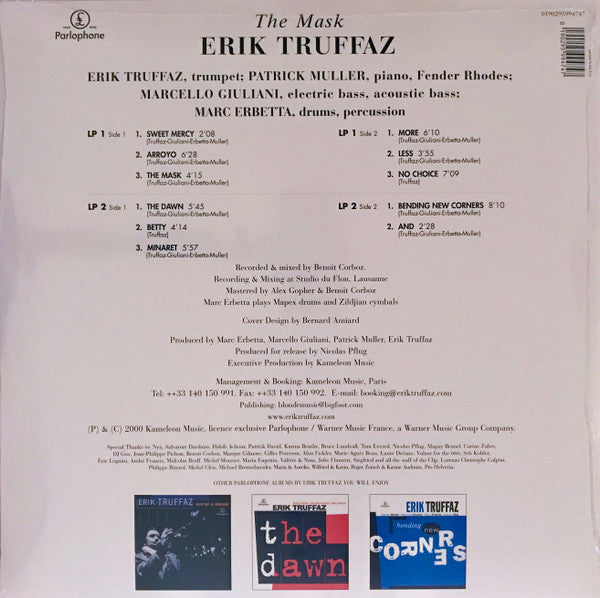 Erik Truffaz With Patrick Muller / Marcello Giuliani / Marc Erbetta : The Mask (2xLP, Album, RE, 180)