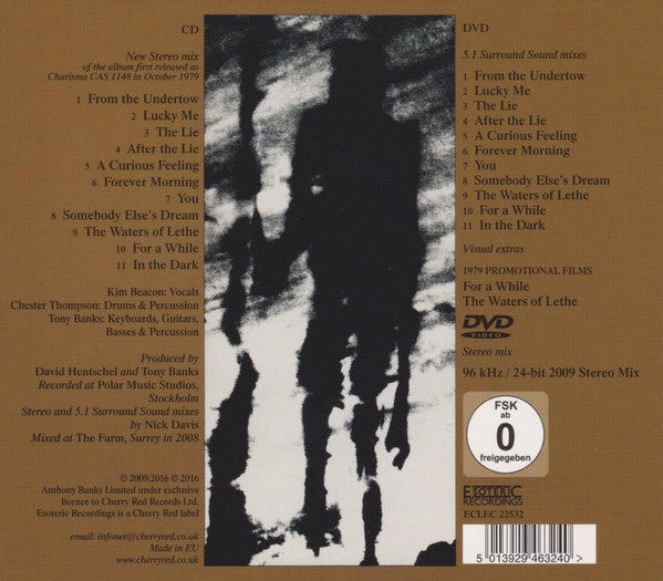 Tony Banks : A Curious Feeling (CD, Album, RM + DVD-V, Album, Multichannel + RE)