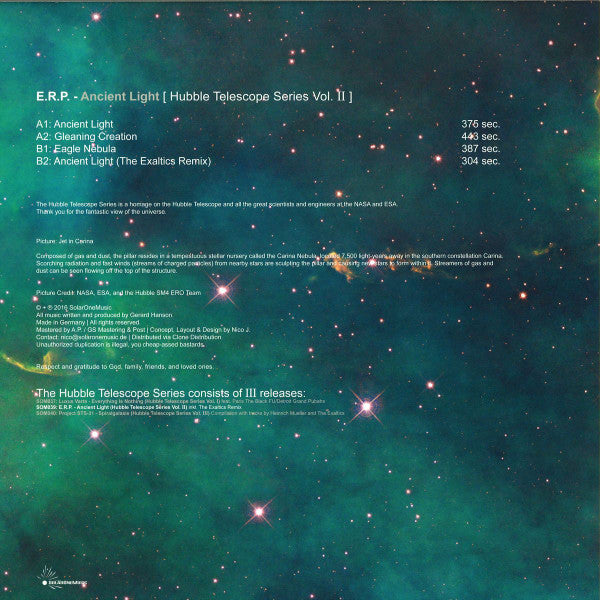 E.R.P. : Ancient Light (Hubble Telescope Series Vol. II) (12", Ltd, Mul)