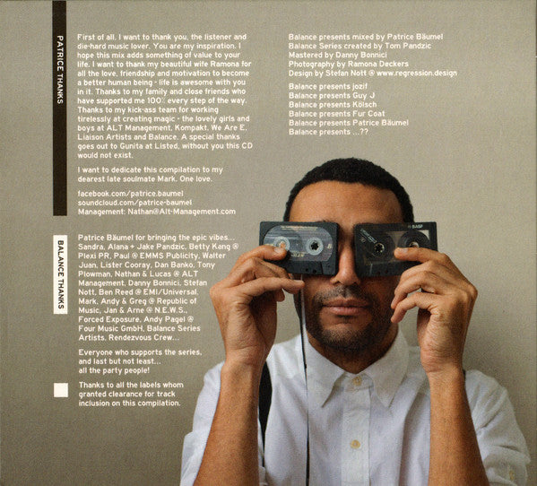 Patrice Bäumel : Balance Presents Patrice Bäumel (CD, Mixed)