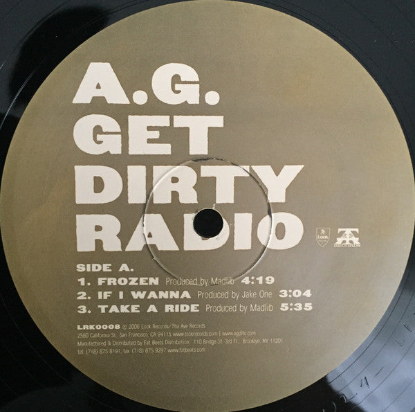 A.G.* : Get Dirty Radio (2xLP, Album)