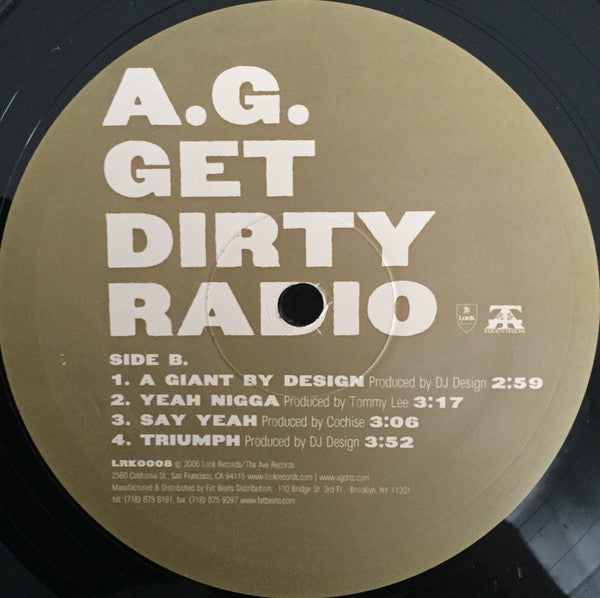 A.G.* : Get Dirty Radio (2xLP, Album)
