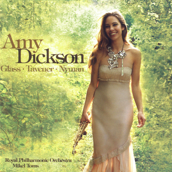Amy Dickson (2) : Amy Dickson Plays Glass, Tavener &amp; Nyman (CD, Album)