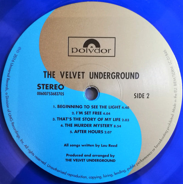 The Velvet Underground : The Velvet Underground (LP, Album, Ltd, RE, RP, Blu)
