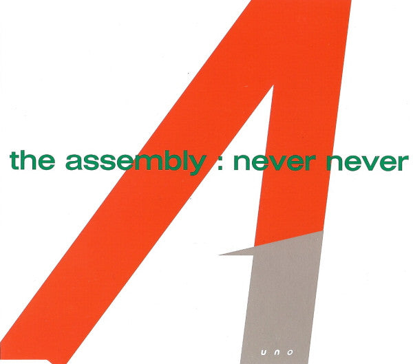 The Assembly : Never Never (CD, Single, RE)