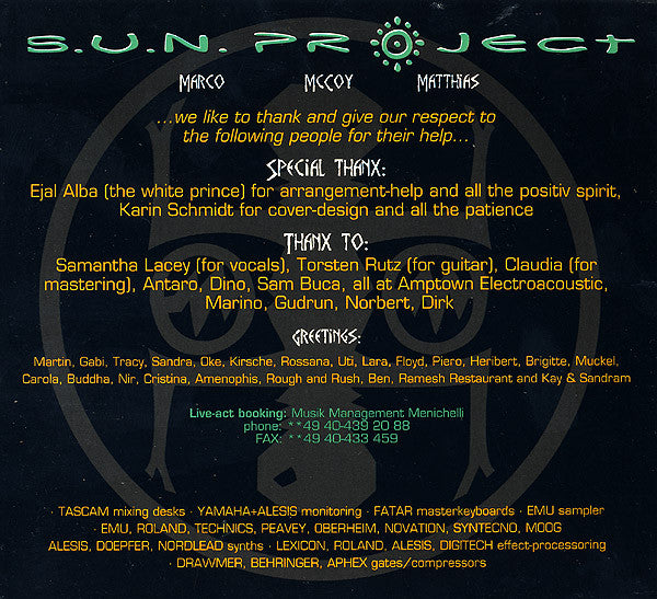 S.U.N. Project : Drosophila (CD, Album)