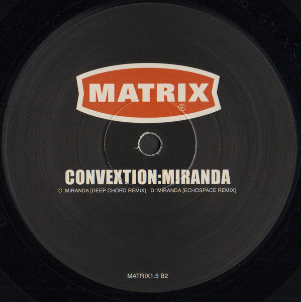 Convextion : Miranda Remixes (2x12", Ltd)