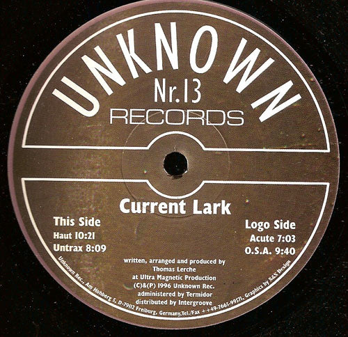 Current Lark : Acute (12&quot;)