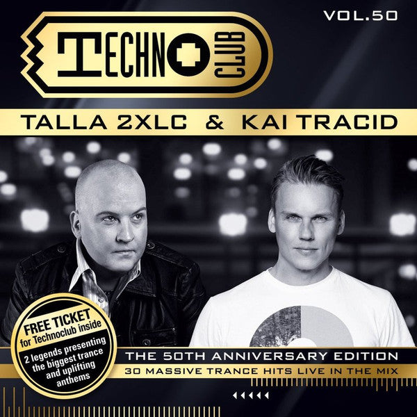 Talla 2XLC &amp; Kai Tracid : Techno Club Vol.50 (2xCD, Comp, Mixed)