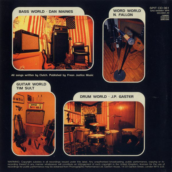 Clutch (3) : Jam Room (CD, Album)