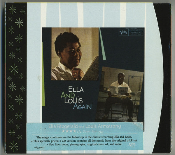 Ella Fitzgerald And Louis Armstrong : Ella And Louis Again (2xCD, Album, RE)