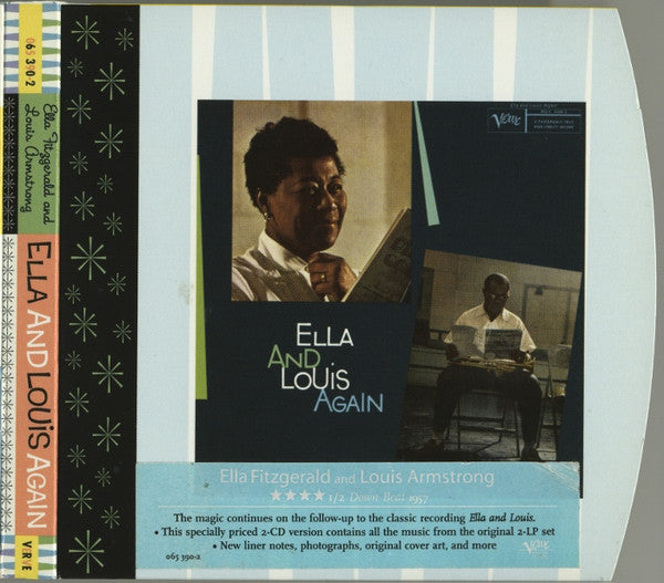 Ella Fitzgerald And Louis Armstrong : Ella And Louis Again (2xCD, Album, RE)