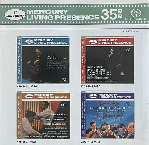 Dvořák* / Bruch* / Tchaikovsky*, Janos Starker, Antal Dorati, London Symphony Orchestra : Cello Concerto In B Minor, Op.104 / Kol Nidrei / Variations On A Rococo Theme (SACD, Hybrid, Multichannel, Comp)