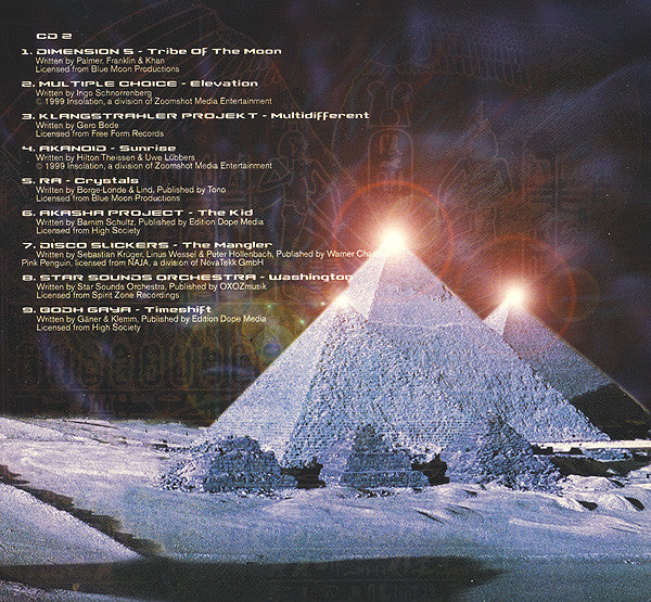 Various : Psychedelic Gate 1 (Liquid Sounds For Space Travellers) (2xCD, Comp)