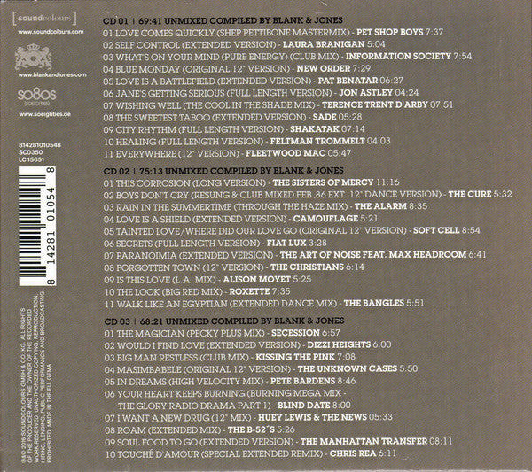 Blank &amp; Jones : So80s (Soeighties) 10 (3xCD, Comp)