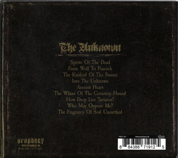 The Vision Bleak : The Unknown (CD, Album)