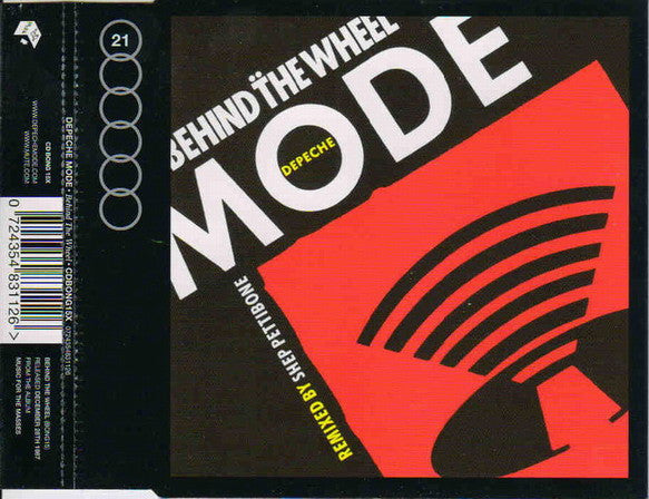 Depeche Mode : Behind The Wheel (Remix) (CD, Single, RP)