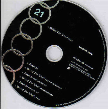 Depeche Mode : Behind The Wheel (Remix) (CD, Single, RP)