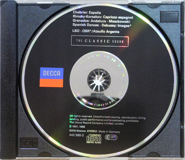 Argenta*, The London Symphony Orchestra* : España (CD, RE, RM)