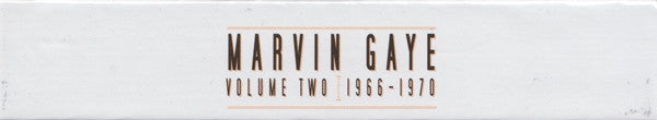 Marvin Gaye : Volume Two 1966 - 1970 (CD, Album, RE, RM + CD, Album, RE, RM + CD, Album,)