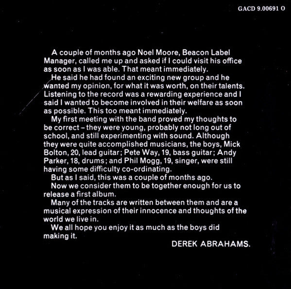 UFO (5) : UFO 1 (CD, Album, RE)