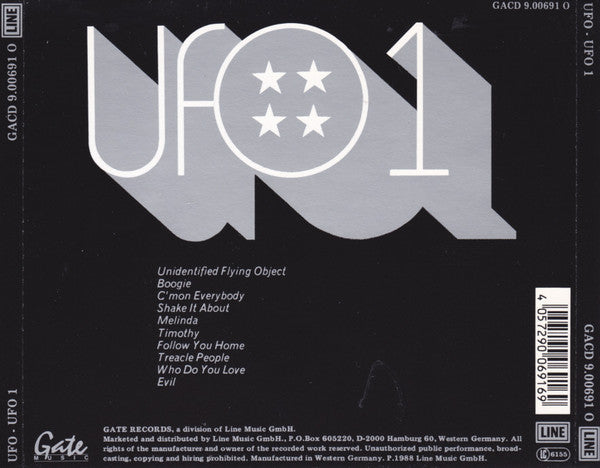 UFO (5) : UFO 1 (CD, Album, RE)