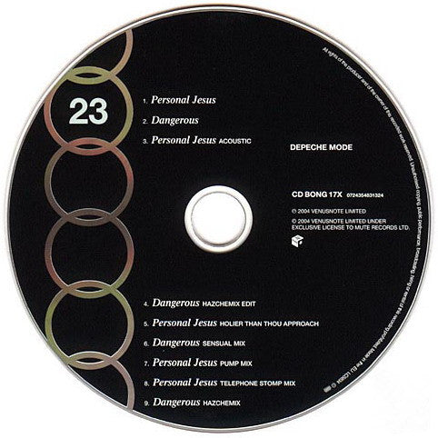 Depeche Mode : Personal Jesus (CD, Single, RE)