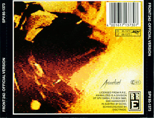 Front 242 : Official Version (CD, Album)