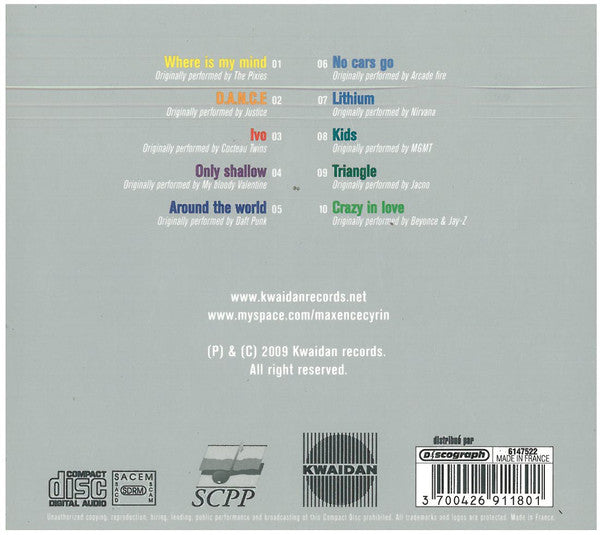 Maxence Cyrin : Novö Piano (CD, Album, Dig)